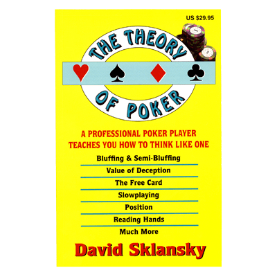 Poker strategy books: Theory of Poker