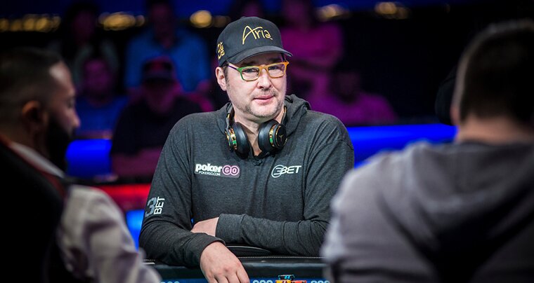 Phil Hellmuth finished fifth in the Mega Millions XXI and was part of a five-way chop
