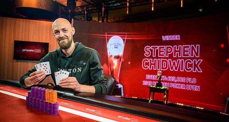 British Poker Open PLO winner Stephen Chidwick