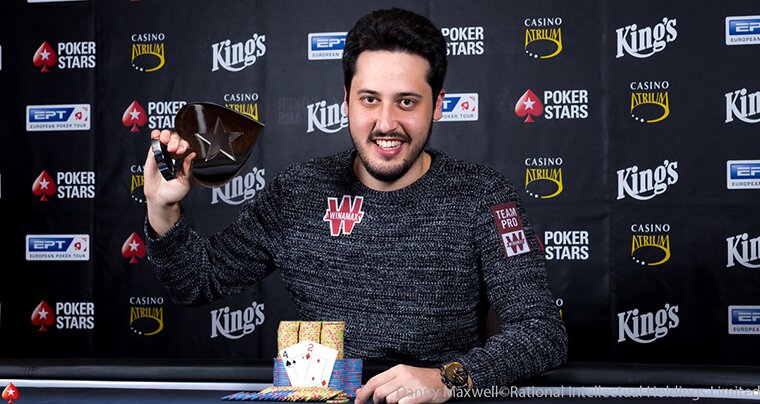 Adrian Mateos is the 2019 PokerStars EPT Prague High Roller champion