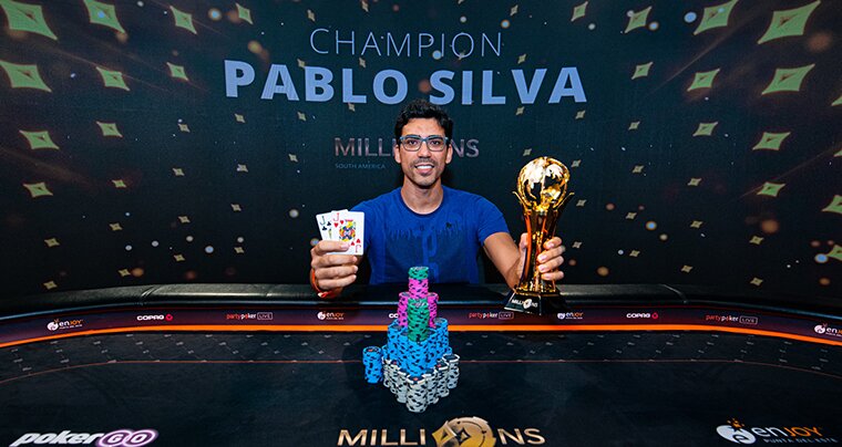 Pablo Brito Silva won the 2020 Irish Open Main Event online at partypoker for more than €460,000.