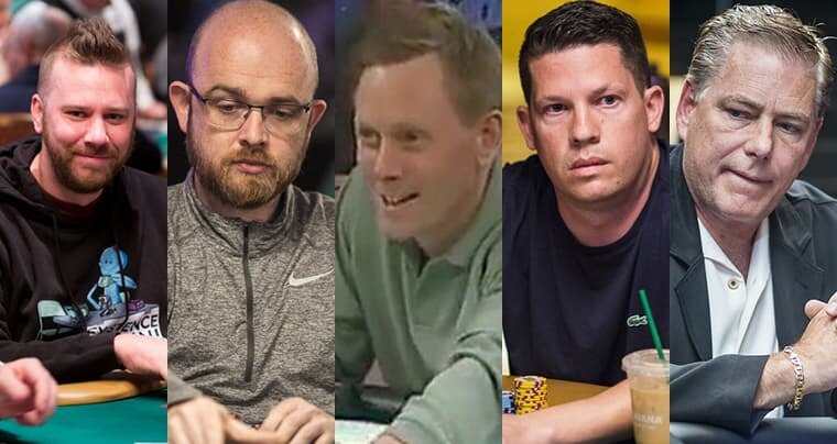 These are the five biggest live poker tournament winners from the Gem State of Idaho
