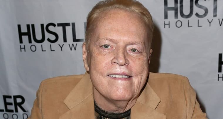 The late Larry Flynt who died in February 2021 aged 78