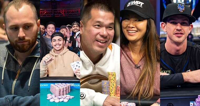 These are the five biggest poker tournament players from The Aloha State of Hawaii