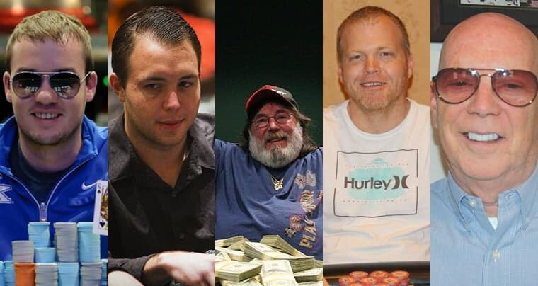 The are the five biggest live MTT players who call Kentucky home