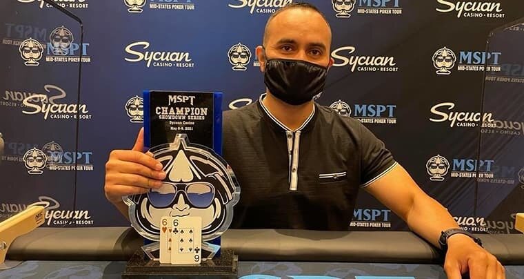 Alejandro Jauregui is now an MSPT Main Event champion