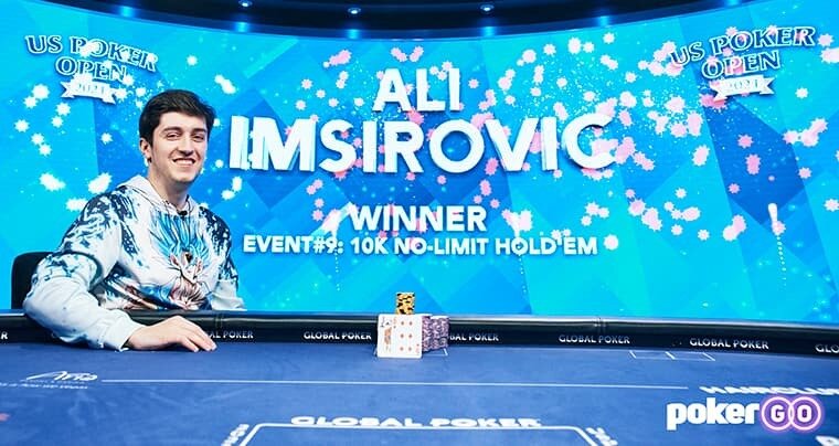 Ali Imsirovic leads the U.S Poker Open championship race