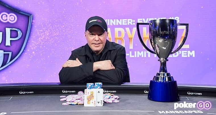 Cary Katz won the final event of the 2021 PokerGO Cup and walked away with $1,058,000, the eighth $1M score of his poker career.
