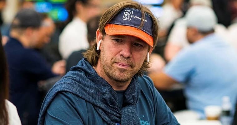 Professional poker player Layne Flack who passed away aged 52
