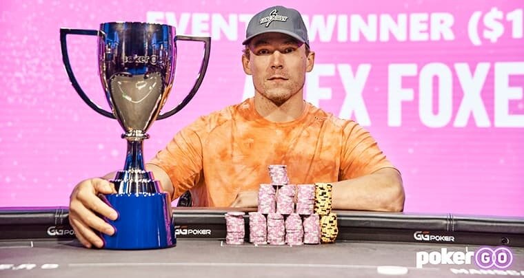 Alex Foxen gets off to a flying start in the PokerGO Cup