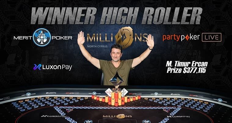 Turkey's Mustafa Ercan had never cashed for five-figures before but now has a $377,115 prize on his poker resume after an impressive victory.
