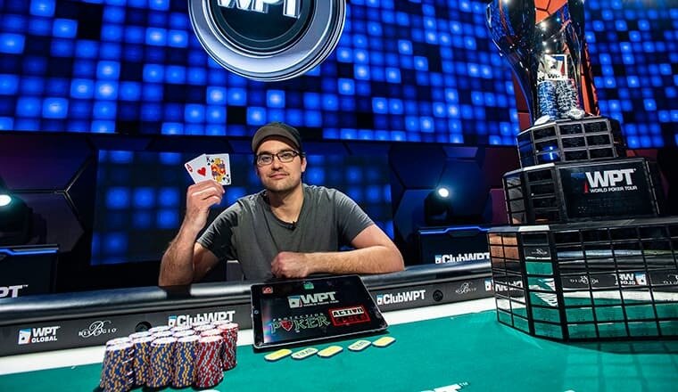 Taylor Black became a World Poker Tour champion by winning the $10,400 WPT Five Diamond World Poker Classic for $1,241,430.
