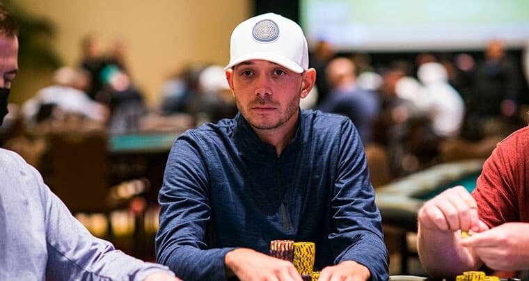 Almost 2,000 players bought into the WPT Lucky Hearts Poker Open Main Event, but only 87 remain. Jacob Ferro is the chip leader.