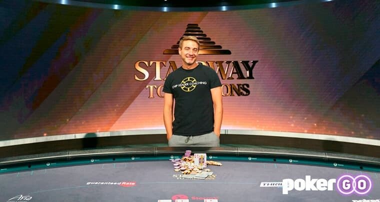The Stairway to Millions series has seen four events conclude, and Chance Kornuth has cash in three, winning two of them!